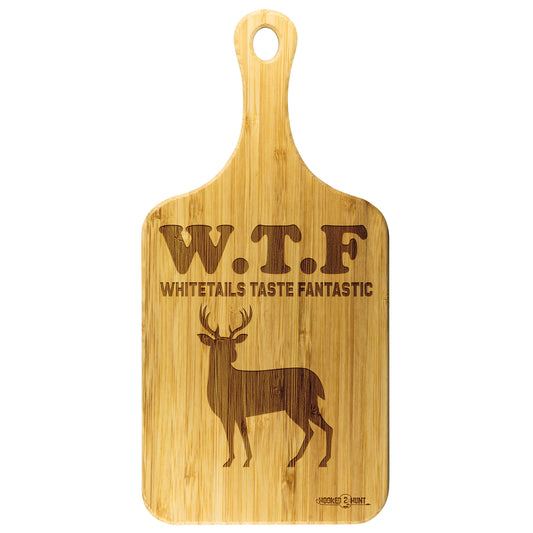 Cutting Board-WTF Whitetails Taste Fantastic H2H